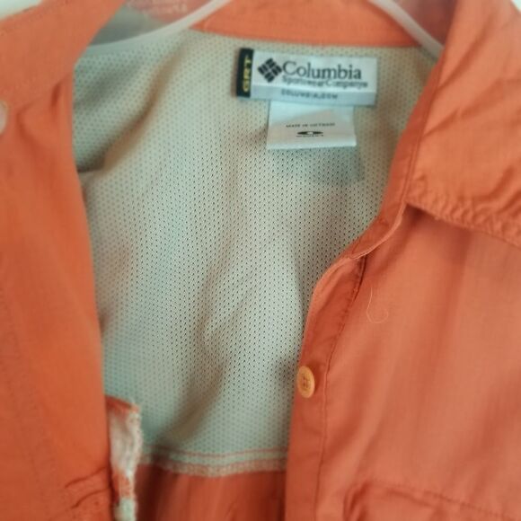 COLUMBIA SPORTSWEAR COMPANY. WOMANS SIZE S. LIGHT ORANGE. - Picture 12 of 16